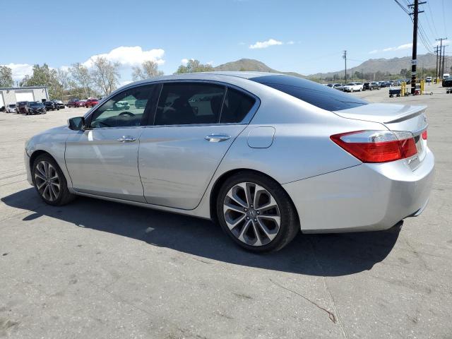 1HGCR2F5XEA256490 - 2014 HONDA ACCORD SPORT SILVER photo 2