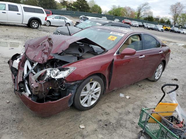 JTHBJ46G782210448 - 2008 LEXUS ES 350 RED photo 1