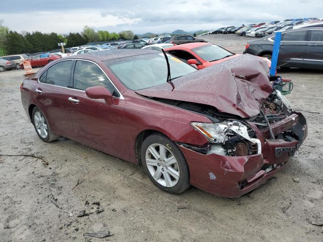 JTHBJ46G782210448 - 2008 LEXUS ES 350 RED photo 4