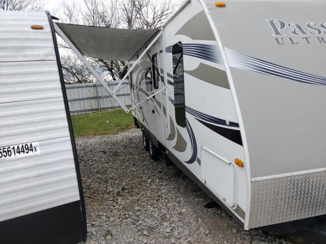 4YDT28B22ET412881 - 2014 KEYSTONE PASSPORT TWO TONE photo 1