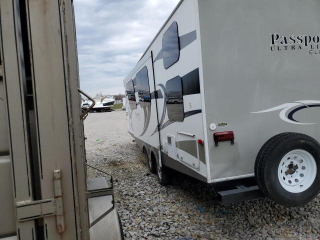 4YDT28B22ET412881 - 2014 KEYSTONE PASSPORT TWO TONE photo 3