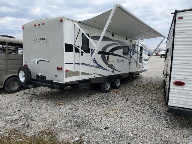 4YDT28B22ET412881 - 2014 KEYSTONE PASSPORT TWO TONE photo 4