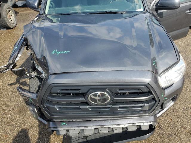 3TMCZ5AN0KM270145 - 2019 TOYOTA TACOMA DOUBLE CAB GRAY photo 11