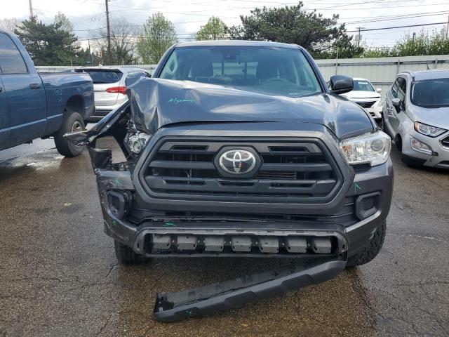 3TMCZ5AN0KM270145 - 2019 TOYOTA TACOMA DOUBLE CAB GRAY photo 5