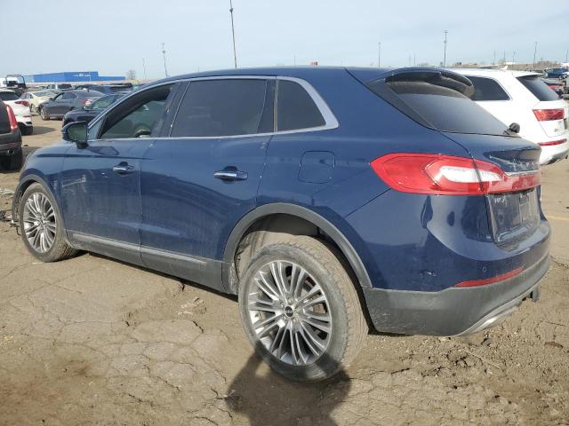 2LMPJ8LR9JBL40719 - 2018 LINCOLN MKX RESERVE أزرق صورة 2