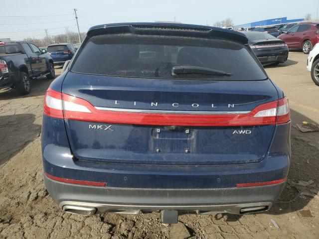 2LMPJ8LR9JBL40719 - 2018 LINCOLN MKX RESERVE BLUE photo 6