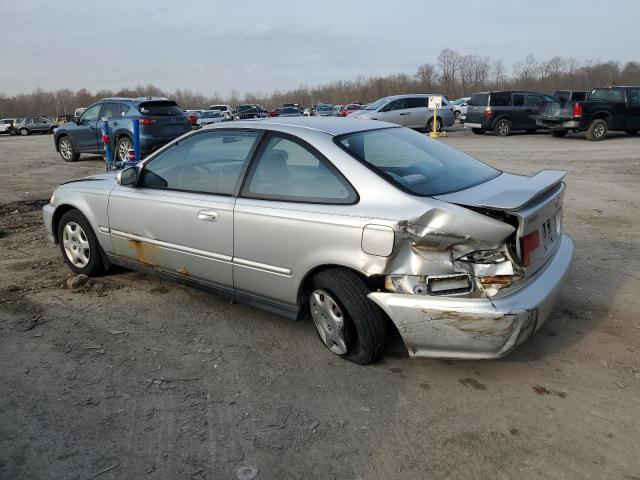 1HGEJ8249WL045058 - 1998 HONDA CIVIC EX SILVER photo 2