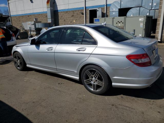 WDDGF54X38F068941 - 2008 MERCEDES-BENZ C 300 SILVER photo 2