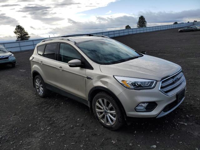 1FMCU9J95HUC02836 - 2017 FORD ESCAPE TITANIUM BEIGE photo 4