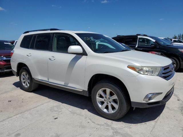 5TDZK3EH5DS101426 - 2013 TOYOTA HIGHLANDER BASE WHITE photo 4