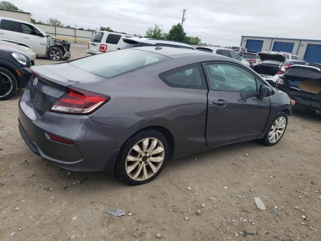 2HGFG3B0XFH516165 - 2015 HONDA CIVIC EXL GRAY photo 3