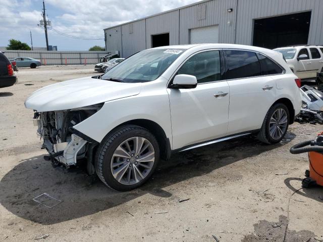 5J8YD3H55JL004751 - 2018 ACURA MDX TECHNOLOGY WHITE photo 1