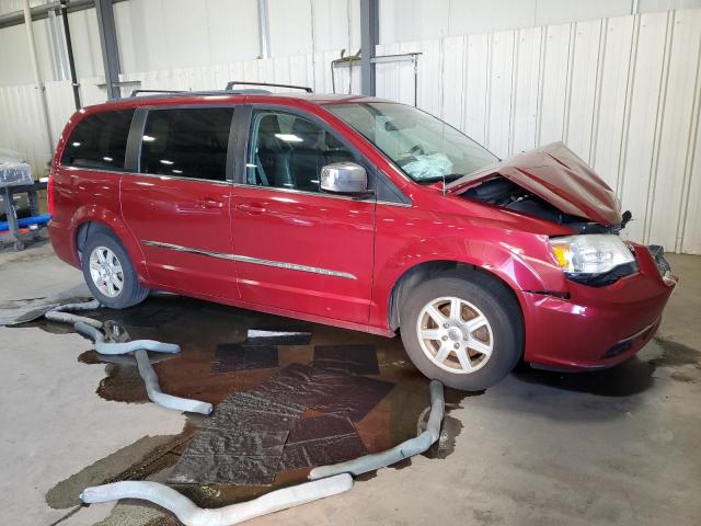 2C4RC1CG6CR143669 - 2012 CHRYSLER TOWN & COU TOURING L RED photo 4