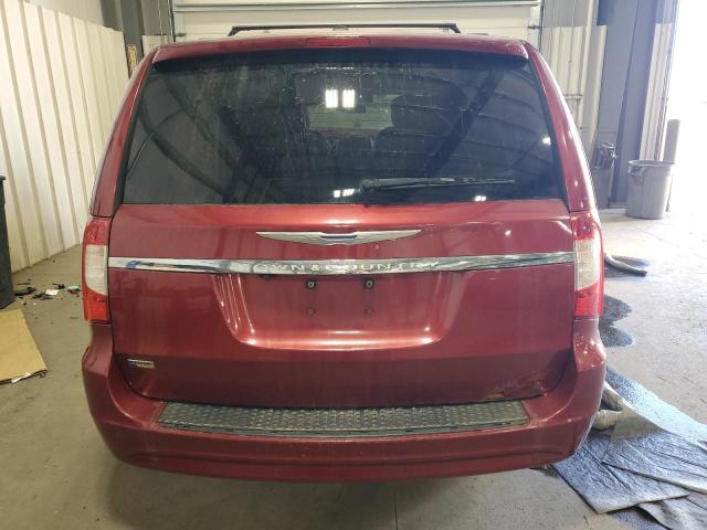 2C4RC1CG6CR143669 - 2012 CHRYSLER TOWN & COU TOURING L RED photo 6
