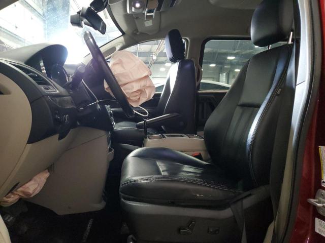 2C4RC1CG6CR143669 - 2012 CHRYSLER TOWN & COU TOURING L RED photo 7