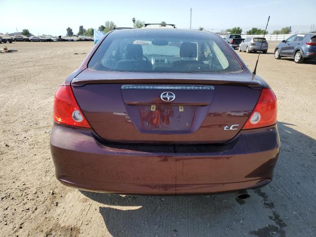 JTKDE167750037057 - 2005 TOYOTA SCION TC BURGUNDY photo 6