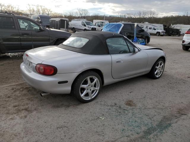 JM1NB353510214097 - 2001 MAZDA MX-5 MIATA BASE SILVER photo 3