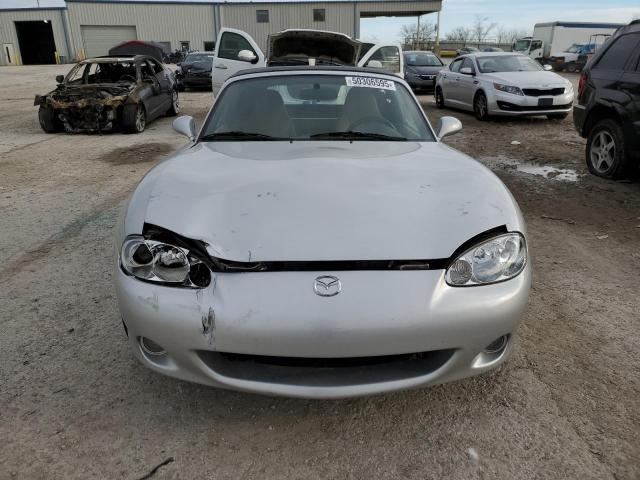 JM1NB353510214097 - 2001 MAZDA MX-5 MIATA BASE SILVER photo 5