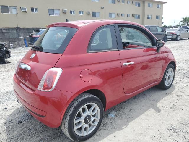 3C3CFFAR7DT546027 - 2013 FIAT 500 POP RED photo 3