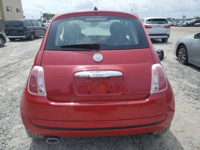 3C3CFFAR7DT546027 - 2013 FIAT 500 POP RED photo 6