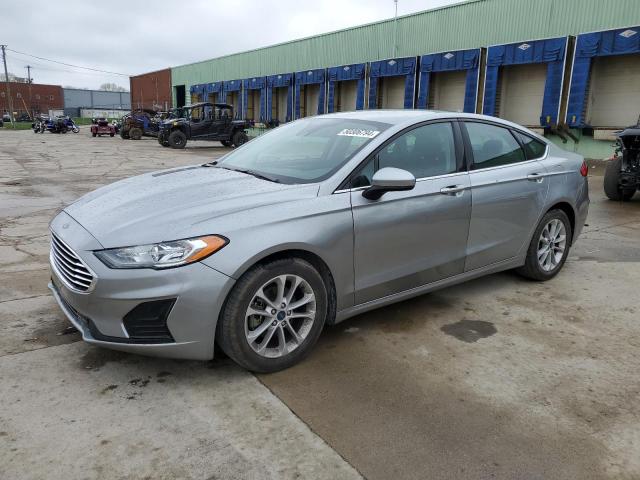 3FA6P0HD7LR145947 - 2020 FORD FUSION SE SILVER photo 1