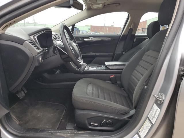 3FA6P0HD7LR145947 - 2020 FORD FUSION SE SILVER photo 7