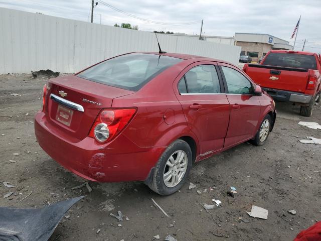 1G1JC5SH9D4120141 - 2013 CHEVROLET SONIC LT BURGUNDY photo 3