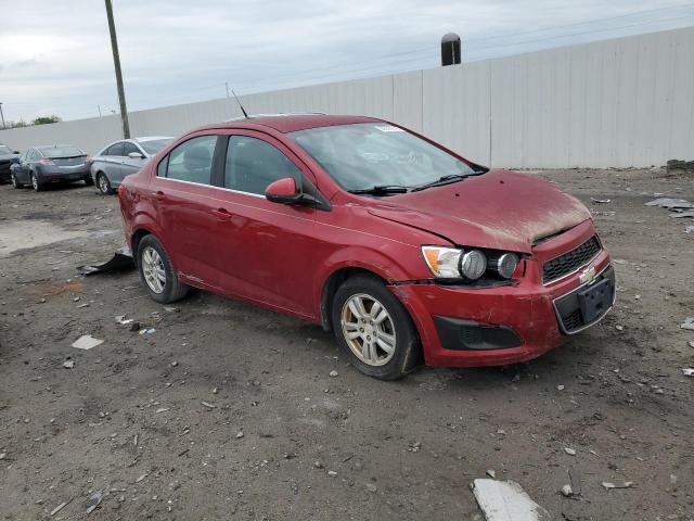 1G1JC5SH9D4120141 - 2013 CHEVROLET SONIC LT BURGUNDY photo 4