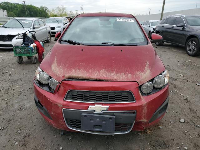 1G1JC5SH9D4120141 - 2013 CHEVROLET SONIC LT BURGUNDY photo 5