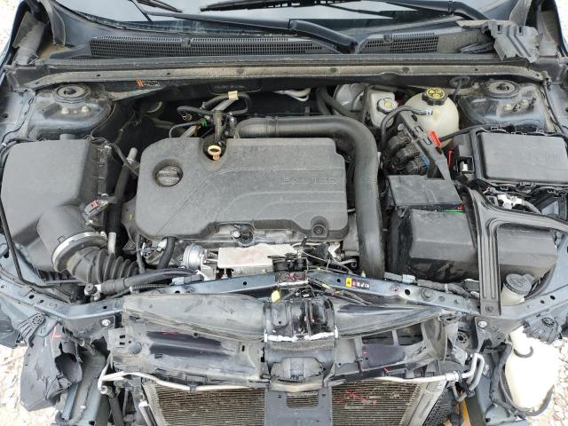 1G1ZD5ST1MF077956 - 2021 CHEVROLET MALIBU LT GRAY photo 11