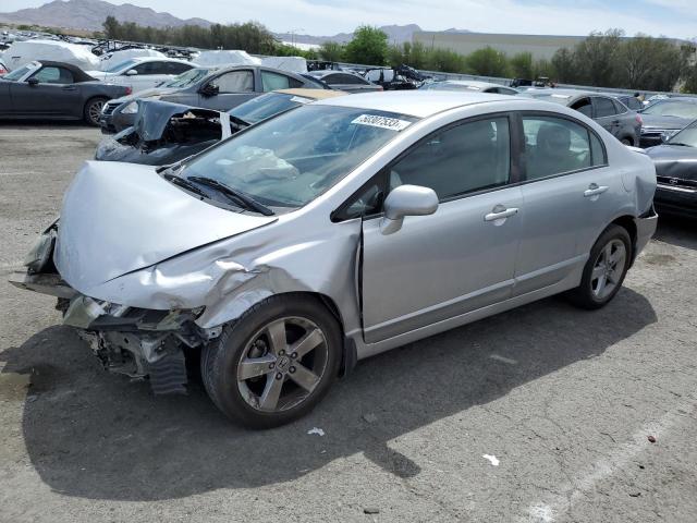 19XFA1F66AE050449 - 2010 HONDA CIVIC LX-S فضي صورة 1