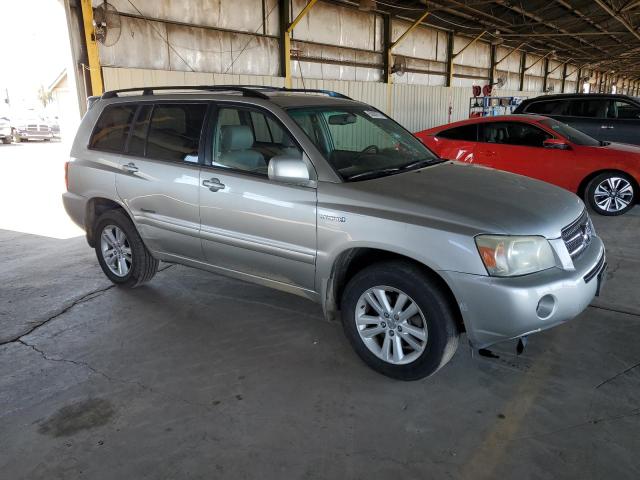 JTEHW21A170035480 - 2007 TOYOTA HIGHLANDER HYBRID GRAY photo 4