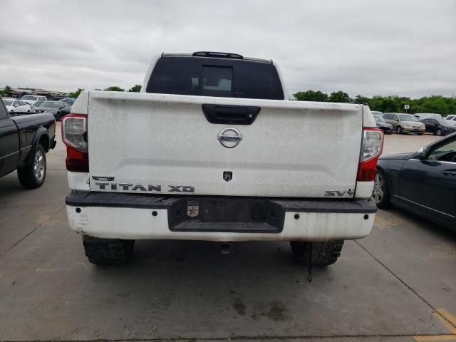 1N6BA1F21GN513109 - 2016 NISSAN TITAN XD SL WHITE photo 6