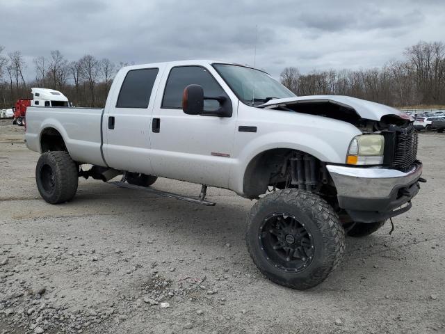 1FTNW21P44EB26432 - 2004 FORD F250 SUPER DUTY SILVER photo 4