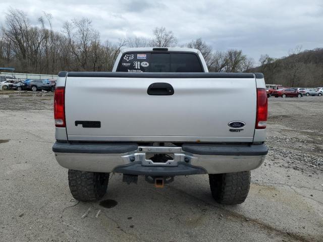 1FTNW21P44EB26432 - 2004 FORD F250 SUPER DUTY SILVER photo 6