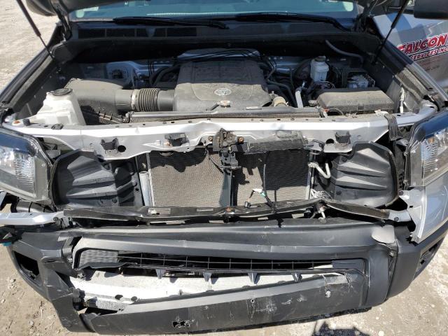 5TFCY5F19MX027469 - 2021 TOYOTA TUNDRA DOUBLE CAB SR/SR5 SILVER photo 11