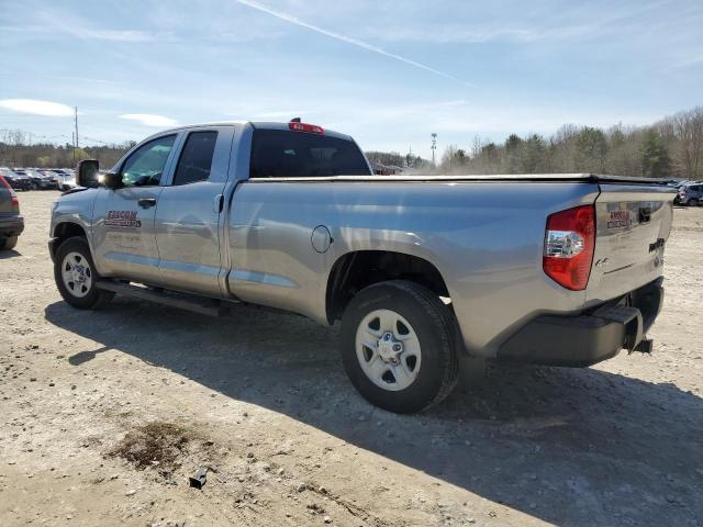 5TFCY5F19MX027469 - 2021 TOYOTA TUNDRA DOUBLE CAB SR/SR5 SILVER photo 2