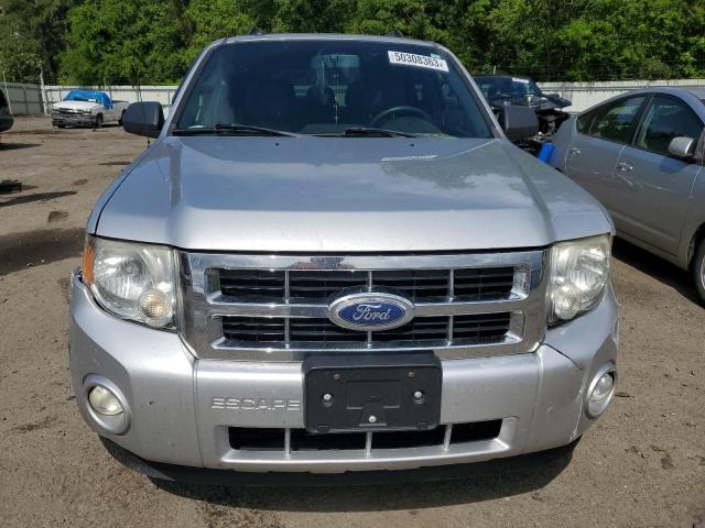 1FMCU0D70AKD16430 - 2010 FORD ESCAPE XLT SILVER photo 5