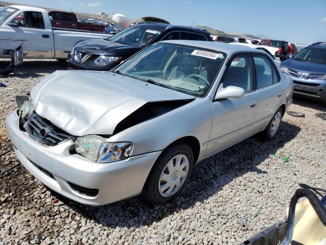 2T1BR12E91C417847 - 2001 TOYOTA COROLLA CE SILVER photo 1