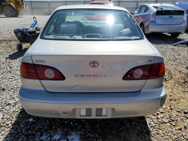 2T1BR12E91C417847 - 2001 TOYOTA COROLLA CE SILVER photo 6