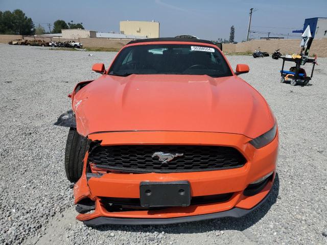 1FATP8EM5G5281136 - 2016 FORD MUSTANG ORANGE photo 5