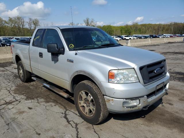 1FTPX14574NA34922 - 2004 FORD F150 SILVER photo 4