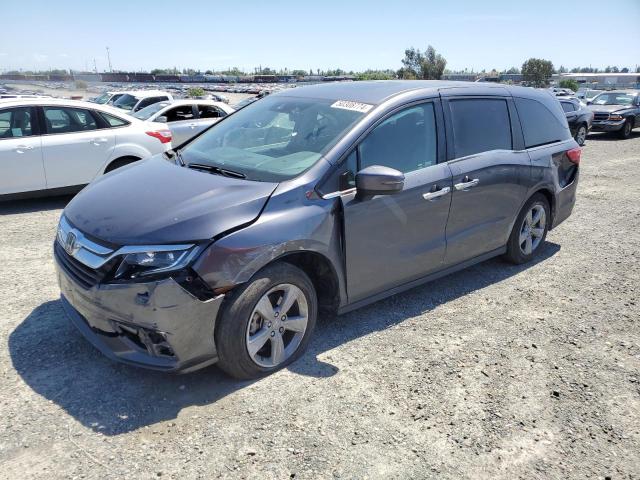 5FNRL6H70LB008432 - 2020 HONDA ODYSSEY EXL GRAY photo 1