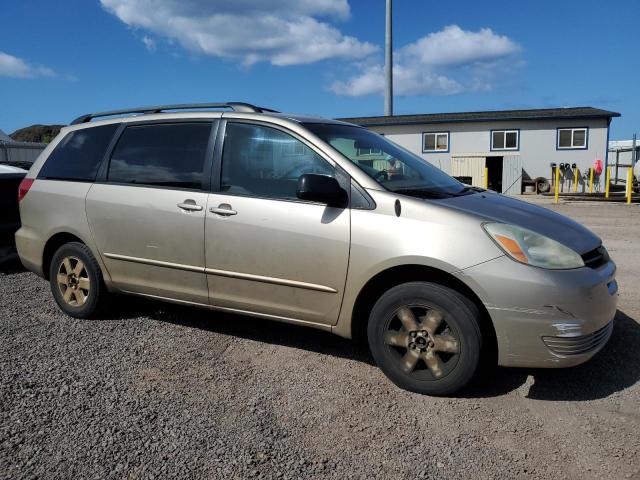 5TDZA23C85S366606 - 2005 TOYOTA SIENNA CE BEIGE photo 4