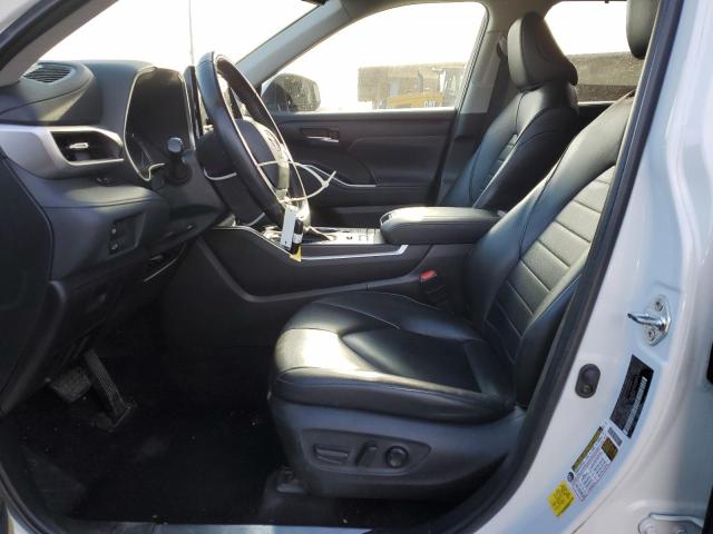 5TDGZRBH9NS569090 - 2022 TOYOTA HIGHLANDER XLE 白色 照片 7