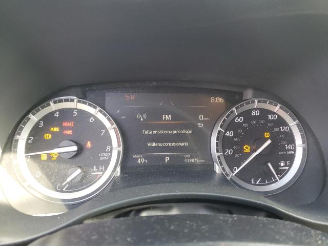 5TDGZRBH9NS569090 - 2022 TOYOTA HIGHLANDER XLE 白色 照片 9