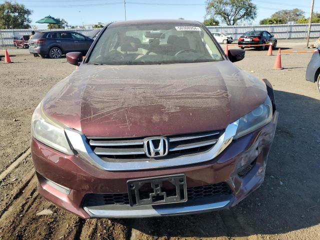 1HGCR2F38EA038000 - 2014 HONDA ACCORD LX BURGUNDY photo 5