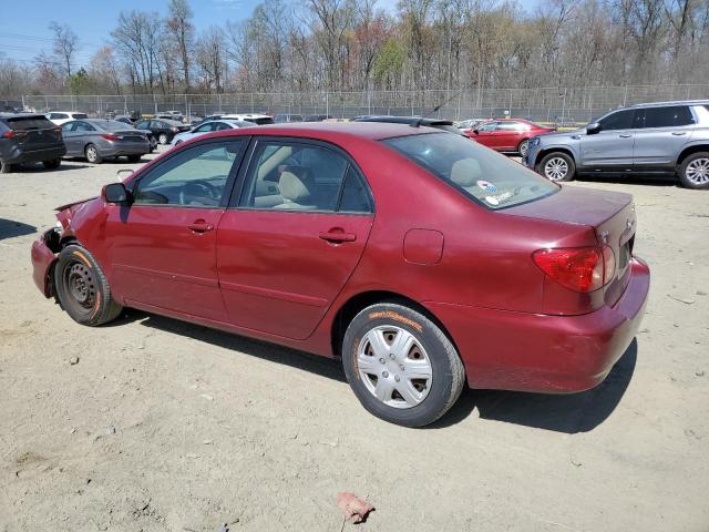 1NXBR32E65Z376674 - 2005 TOYOTA COROLLA CE RED photo 2