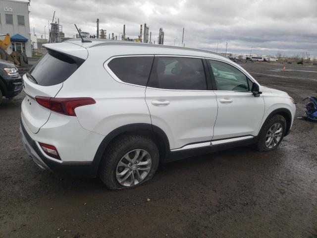 5NMS23AD8KH091835 - 2019 HYUNDAI SANTA FE SE WHITE photo 3