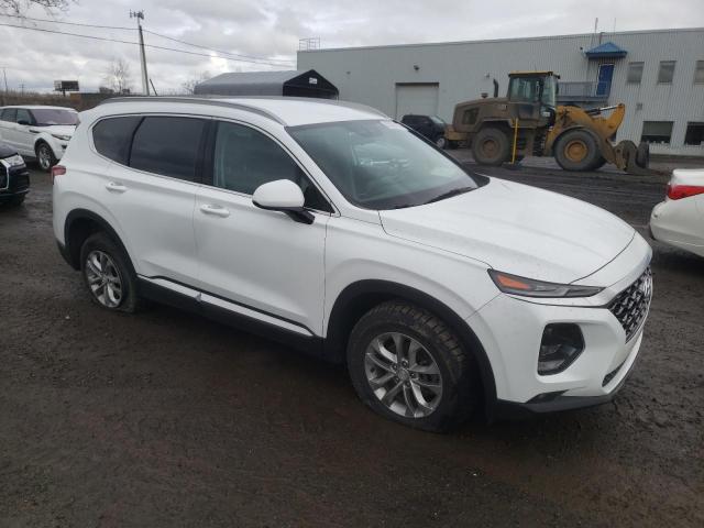 5NMS23AD8KH091835 - 2019 HYUNDAI SANTA FE SE WHITE photo 4